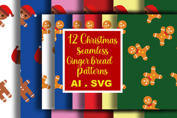 Christmas Seamless Gingerbread Patterns Review