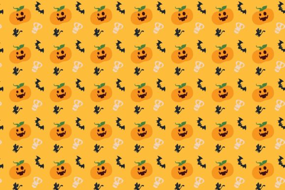 Halloween Patterns Icon-003 Graphics for Handmade Creations