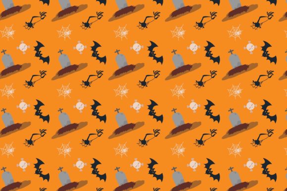 Halloween Patterns Icon-012 Graphics Review