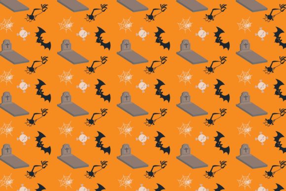 Halloween Patterns Icon-016: A Versatile Graphic Design Asset