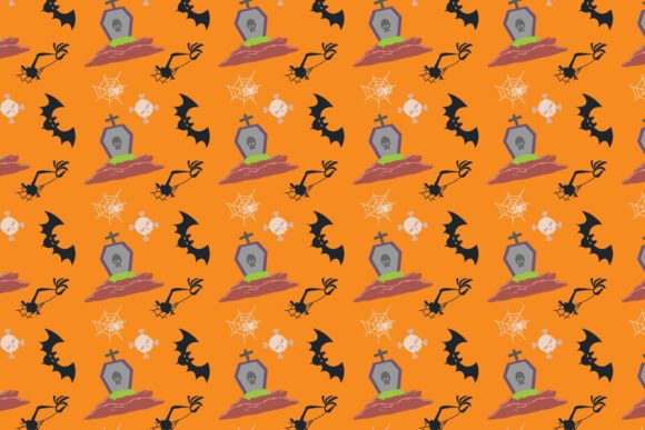 Halloween Patterns Icon-020 Graphics Review