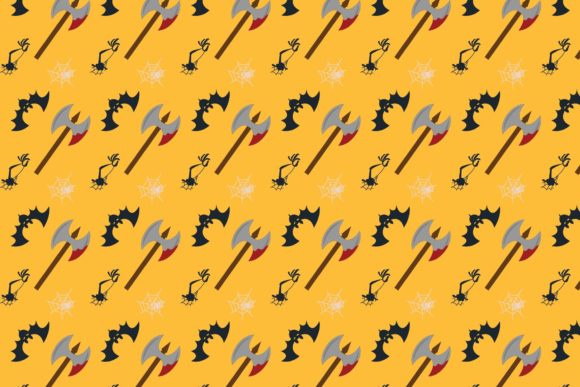 Halloween Patterns Icon-023 for Graphics and Digital Products