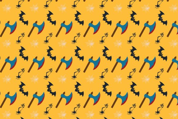 Halloween Patterns Icon-028: A Graphic Design Asset for Seasonal Publishing