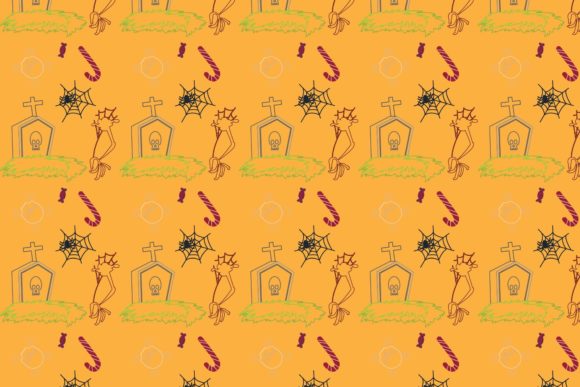 Halloween Patterns Icon-073 for Creative Design Projects
