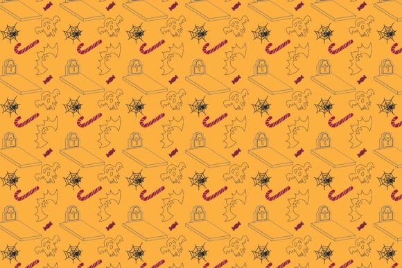 Halloween Patterns Icon-076 Graphics for Crafting