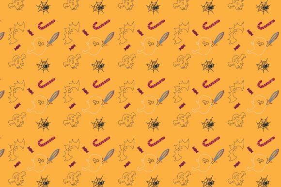 Halloween Patterns Icon-084: A Versatile Graphic Design Asset