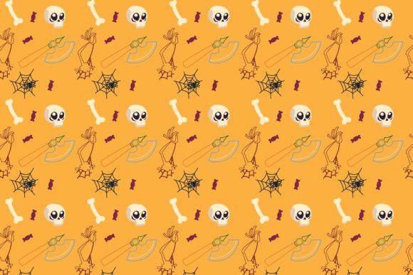 Halloween Patterns Icon-092 for Graphics and Patterns