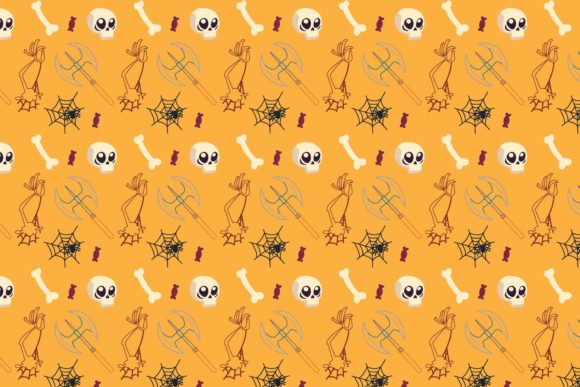 Halloween Patterns Icon-095: A Versatile Graphic Design Asset