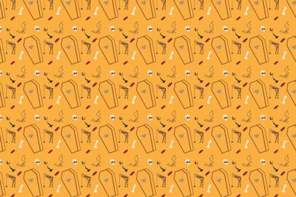 Halloween Patterns Icon-112: A Graphic Design Asset for Seasonal Projects