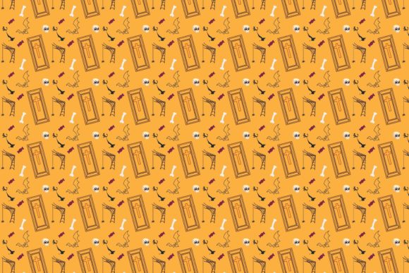 Halloween Patterns Icon-113: A Graphic Design Asset for Seasonal Content