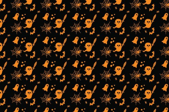 Halloween Patterns Icon-144 Graphics for Digital Product Creators