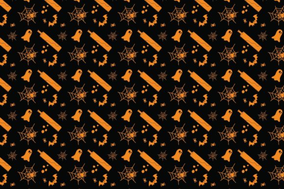 Halloween Patterns Icon-150: A Graphic Design Asset for Seasonal Content