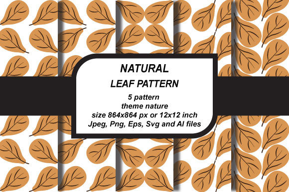 LEAF PATTERN: A Freebie Graphic for Blog and Web Design