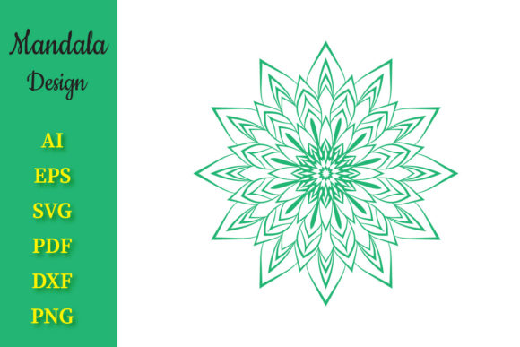 Mandala Design for Patterns Vol.27 – A Versatile Graphic Asset for Branding