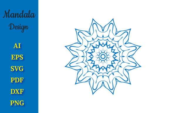 Mandala Design for Patterns Vol.37 – A Versatile Graphic Asset