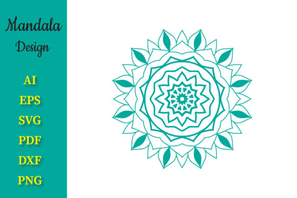 Mandala Design for Patterns Vol.41 – A Versatile Graphic Asset