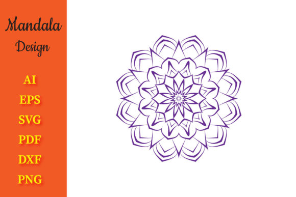 Mandala Design for Patterns Vol.51 – A Versatile Graphic Asset for Creative Sellers