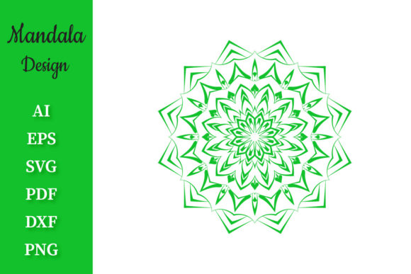 Mandala Design for Patterns Vol.58 – A Versatile Graphic Asset for Digital Sellers