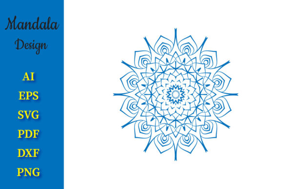Mandala Design for Patterns Vol.59 – A Versatile Graphic Asset