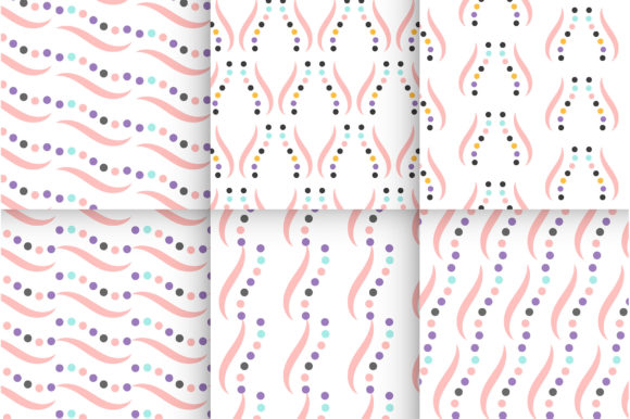 Scrapbook Seamless Patterns Paper for Graphics and Patterns